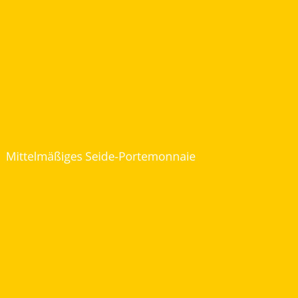 Mittelmäßiges Seide-Portemonnaie