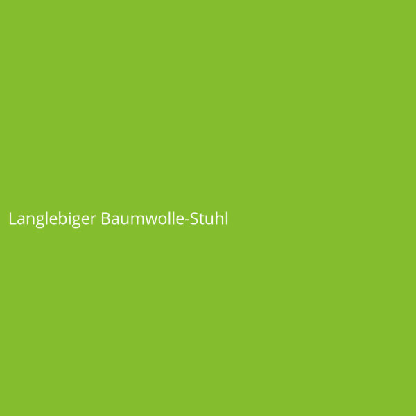 Langlebiger Baumwolle-Stuhl