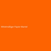 Mittelmäßiger Papier-Mantel