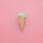 Eigenwilliges Glas-Messer PaleGreen L